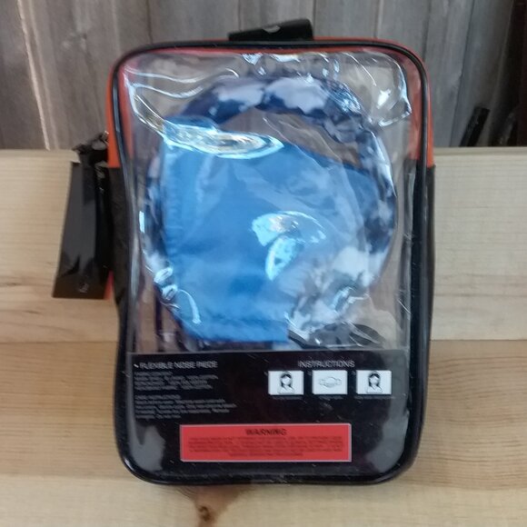 French Connection Women's Blue Tie Dye Face Mask Set - Picture 3 of 7